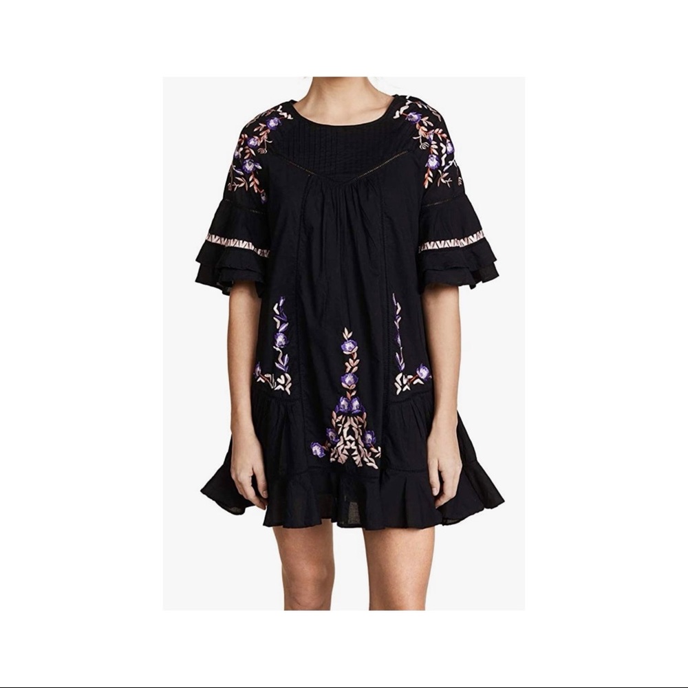 Free People Embroidered Pavlo Dress